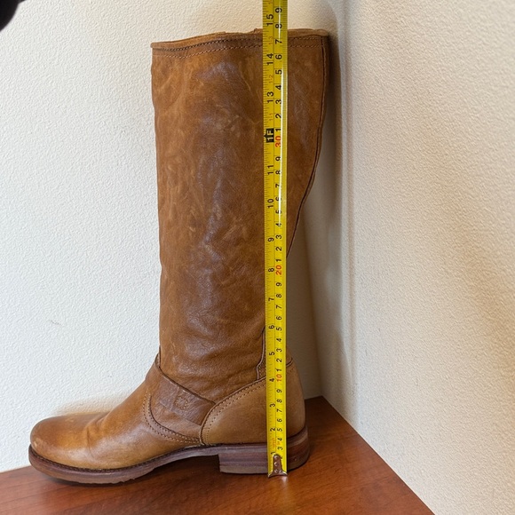 Frye Women's Tan Brown Tall Veronica Slouch Boots, Size 9.5 - Picture 14 of 14